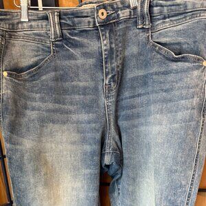 Torrid Denim Straight Leg Jeans 18S Light Wash Stretch